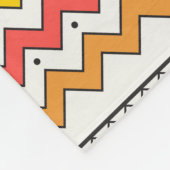 Couverture Polaire Decorative geometric repeating pattern inspired by (Coin)