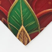 Couverture Polaire Decorative Red Green Fleece Blanket (Coin)