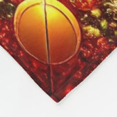 Couverture Polaire Decorative Red Green Fleece Blanket (Coin)