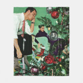 Couverture Polaire Découpage de l'arbre (Devant)