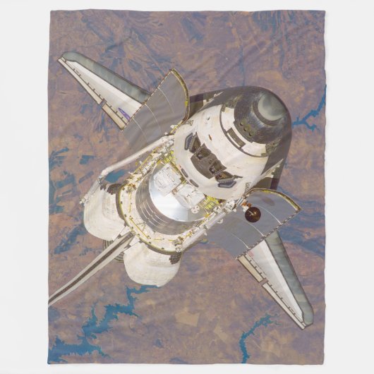 COUVERTURE POLAIRE DÉCOUVERTE D'UNE NAVETTE SPATIALE AMÉRICAINE (Devant)