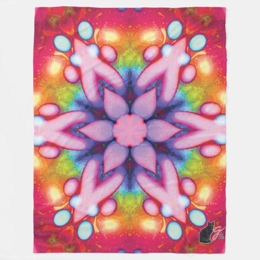 Couverture Polaire Deelish Kaleidoscope (Devant)