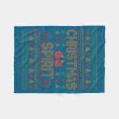 Couverture Polaire Deep In Christmas Srit Couples Matching Ugly Sweat (Devant (Horizontal))