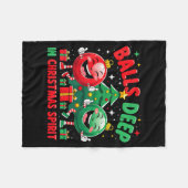 Couverture Polaire Deep In Christmas Srit Funny Ornament  (Devant (Horizontal))