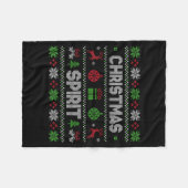 Couverture Polaire Deep In The Christmas Srit Matching Couples  (Devant (Horizontal))