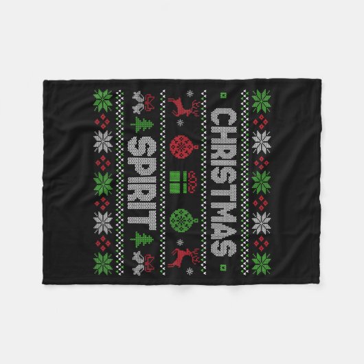 Couverture Polaire Deep In The Christmas Srit Matching Couples (Devant (Horizontal))