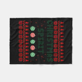 Couverture Polaire Deep In The Christmas Srit Matching Couples Ugly (Devant (Horizontal))