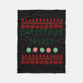 Couverture Polaire Deep In The Christmas Srit Matching Couples Ugly  (Devant)