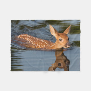 Couverture Polaire Deer Fawn   Minnesota