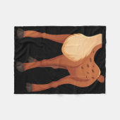 Couverture Polaire Deer Lazy sans tête do-it-yourself Costume d'Hallo (Devant (Horizontal))