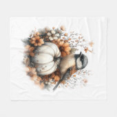 Couverture Polaire Deer Shirt Country Citrouille (Devant (Horizontal))