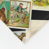 Couverture Polaire Deerhound vintage (Coin)