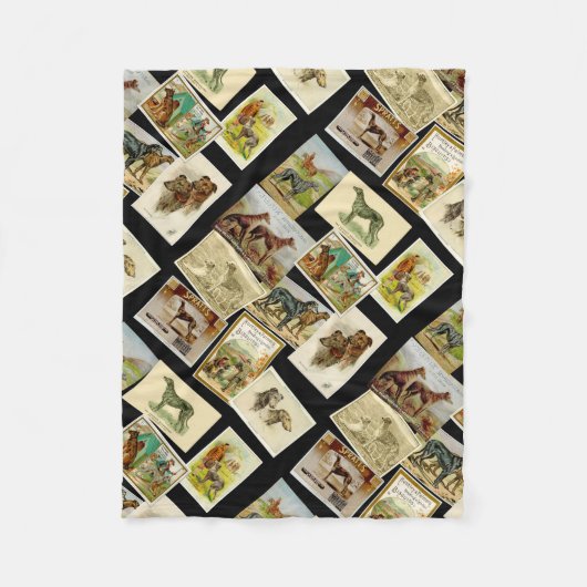 Couverture Polaire Deerhound vintage (Devant)