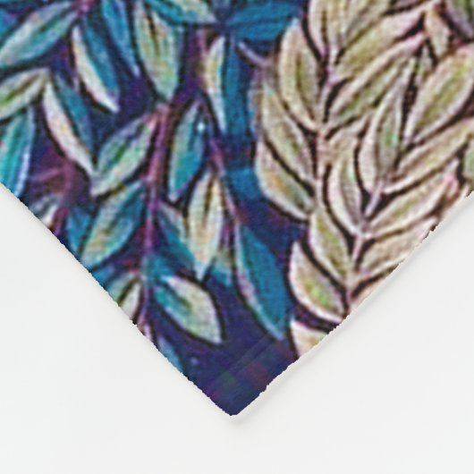 Couverture Polaire Deers dans The Forest, William Morris (Coin)