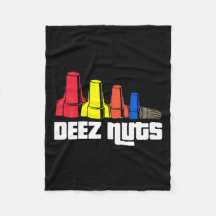 Couverture Polaire Deez Nuts Électricien Pour Hommes Cadeaux Femmes