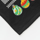 Couverture Polaire Deez Nuts Nutcracker Fun Vilain Noël (Coin)