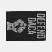 Couverture Polaire Défendre Daca Avec Résistance Graphique Distress A (Devant (Horizontal))
