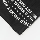 Couverture Polaire Définition de Field Hockey Girl  (Coin)