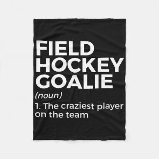Couverture Polaire Définition drôle de gardien de but de hockey sur g