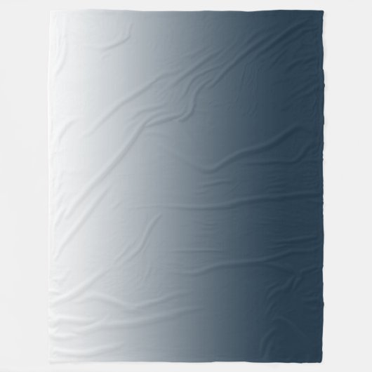 Couverture Polaire Dégradé bleu (Devant)