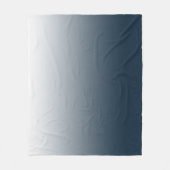 Couverture Polaire Dégradé bleu (Devant)