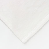 Couverture Polaire dégradé d'aquarelle ombre blanc (Coin)