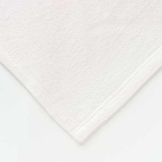 Couverture Polaire dégradé d'aquarelle ombre blanc (Coin)