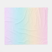 Couverture Polaire dégradé de couleur pastel (Devant (Horizontal))