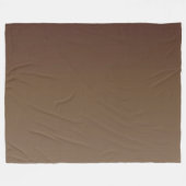 Couverture Polaire Dégradé marron (Devant (Horizontal))