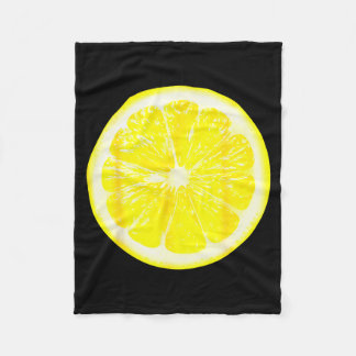 Couverture Polaire Déguisement de citron jaune drôle d'Halloween Cost