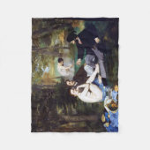 Couverture Polaire Déjeuner sur l'herbe, Manet (Devant)