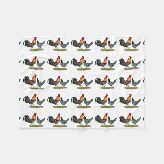 Couverture Polaire Delaware Blue Hen (Devant (Horizontal))