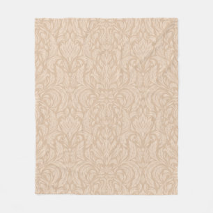 Couverture Polaire Délicate feuille