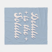 Couverture Polaire Delulu Est Le Solulu (Devant (Horizontal))