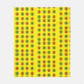 Couverture Polaire Demon Eyes (Devant)