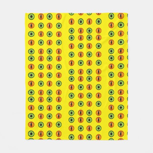 Couverture Polaire Demon Eyes (Devant)