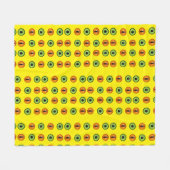 Couverture Polaire Demon Eyes (Devant (Horizontal))