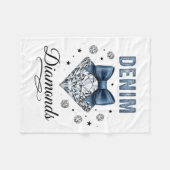 Couverture Polaire Denim And Diamonds Western Graphic Tee For Girls W (Devant (Horizontal))