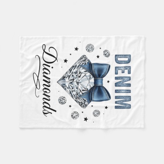 Couverture Polaire Denim And Diamonds Western Graphic Tee For Girls W (Devant (Horizontal))