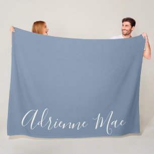 Couverture Polaire Denim Blue personnalisé