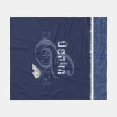 Couverture Polaire Denim & diamants polaire (Devant (Horizontal))