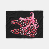 Couverture Polaire Dental Squad Valentines Cute Heart Teeth Dental Hy (Devant (Horizontal))