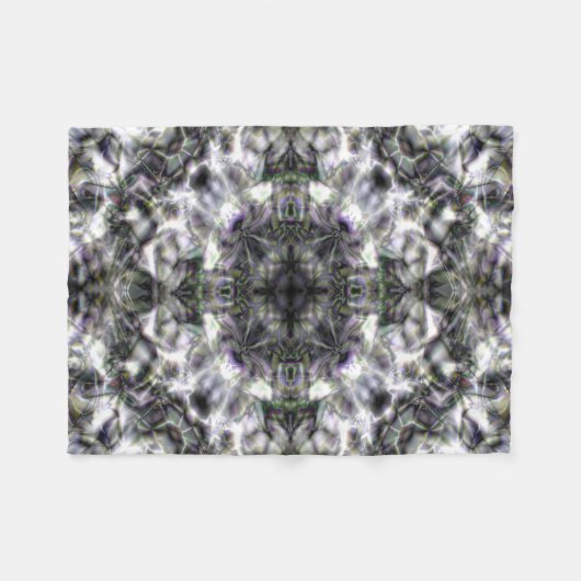 Couverture Polaire Dentelle argentée (Devant (Horizontal))