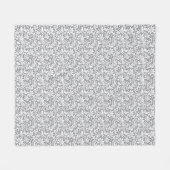 Couverture Polaire Dentelle blanche 1 (Devant (Horizontal))