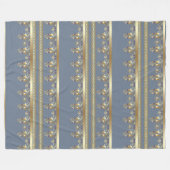 Couverture Polaire Dentelle d'or (Devant (Horizontal))