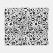Couverture Polaire Dentelle noire (Devant (Horizontal))