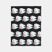 Couverture Polaire Dentiste dentaire Orthodontiste adjoint dentaire (Devant)