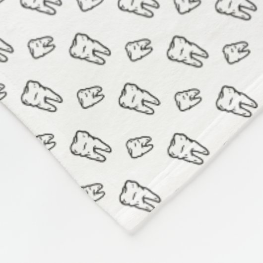 Couverture Polaire Dents (Coin)