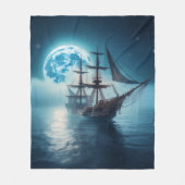 Couverture Polaire Déplacement du navire fantôme en Pleine lune (Devant)