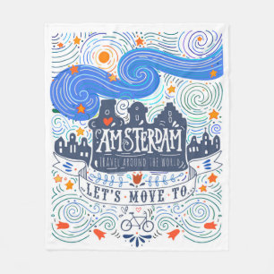 Couverture Polaire Déplaçons-nous à Amsterdam